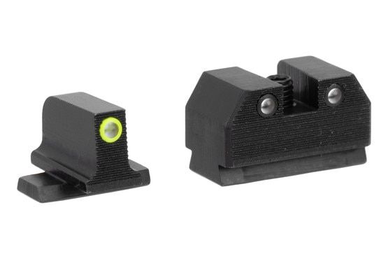 Night sight set for Sig handguns with Holosun EPS.